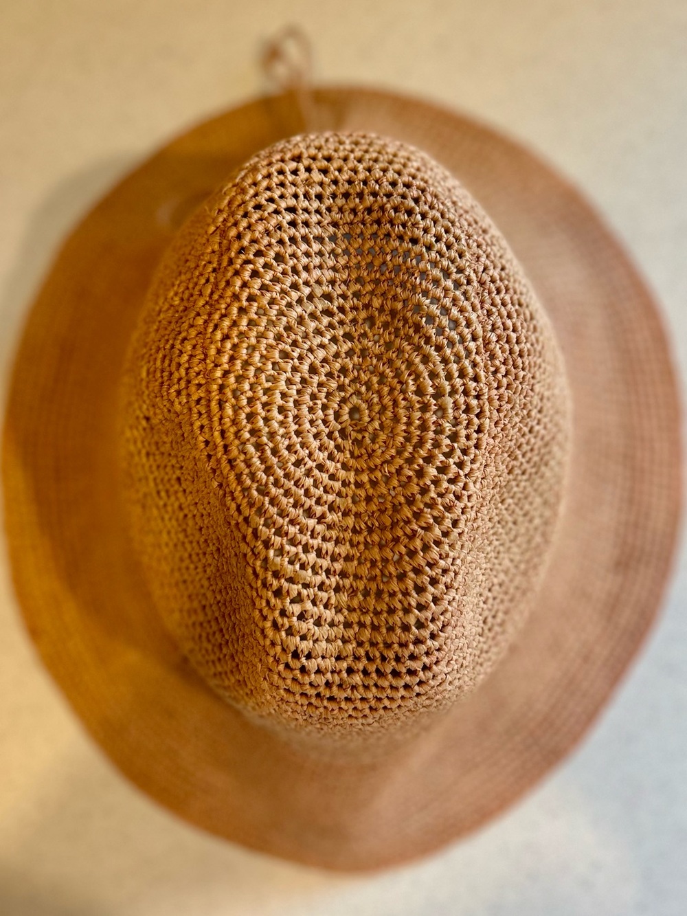 Helen Kaminski 100% Raffia Sun Hat Adjustable Rollable One-Size Luxury - Picture 9 of 9